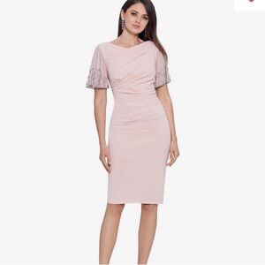 Elegant Pink Women's Dress